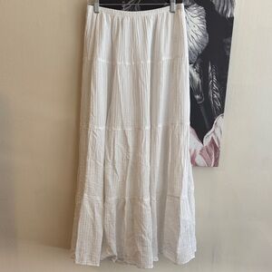 Universal Thread White Maxi Skirt